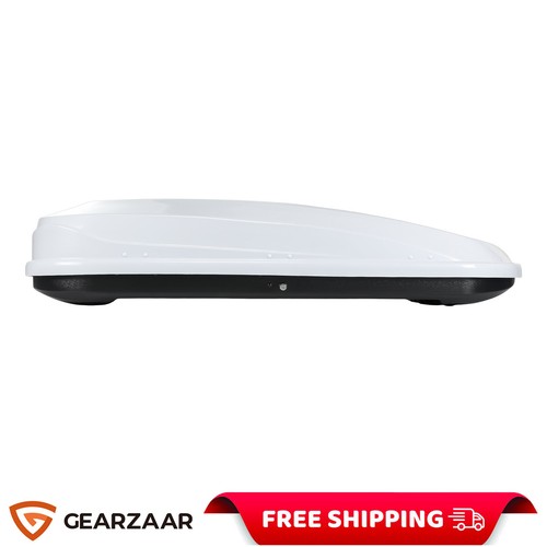Car roof box 400l gloss - box, white