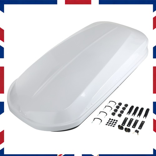 Car roof box gloss white - ,