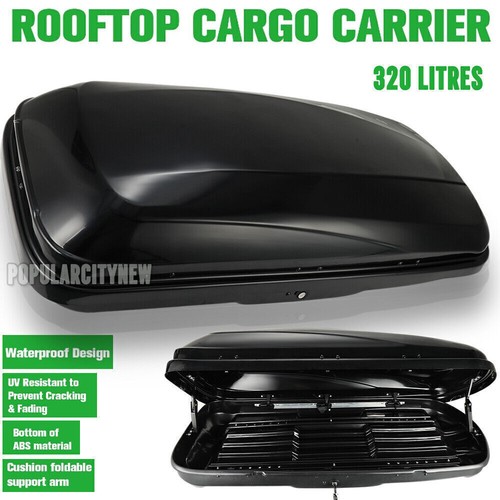 Car roof box gloss - roof, black
