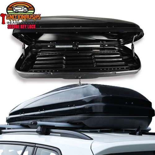 Car roof box gloss black - car,