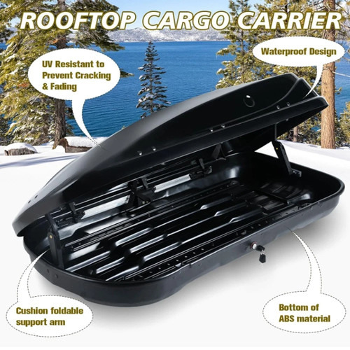 Car roof top box 400 - top, litre