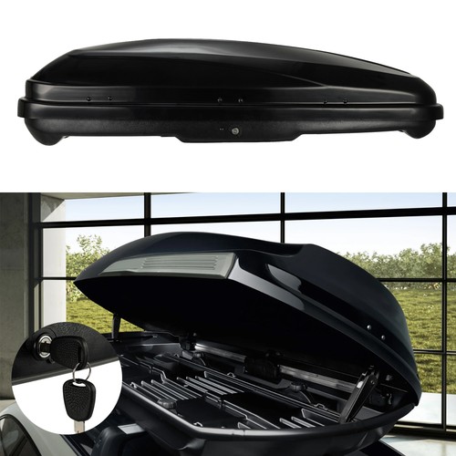 Car roof box gloss - car, black