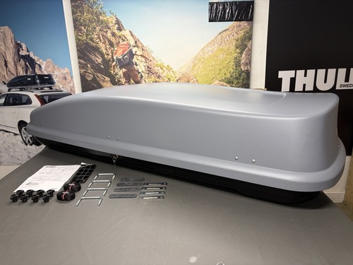 Halfords 470l roof - 470l, grey
