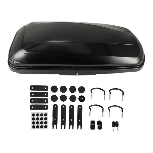 Car roof box gloss - car, black