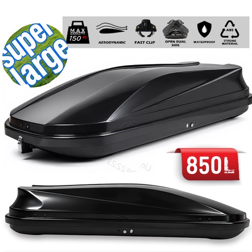 850 litre capacity car roof - litre,